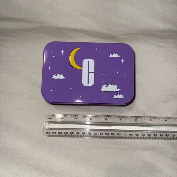 Clinique Purple Starry Tin Box - Picture 1 of 3